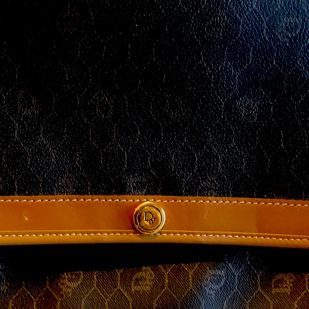 Authentic Christian Dior Vintage Leather Handbag